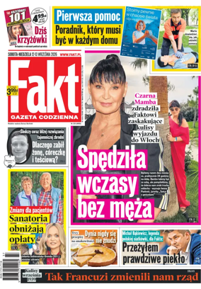 Cover of Fakt Gazeta Codzienna (Saturday)