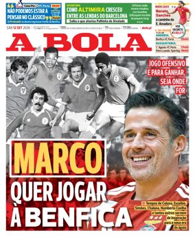 Cover of A BOLA (Portuguese)
