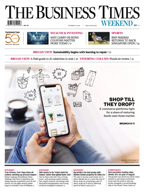 Cover of The Business Times