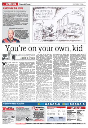 Cover of The Weekend Witness (South Africa)