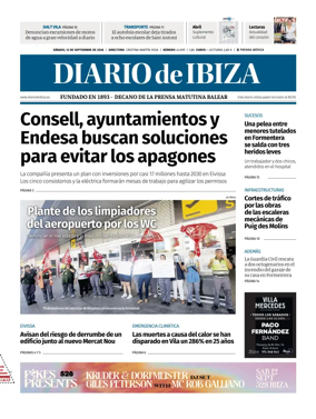 Cover of Diario de Ibiza