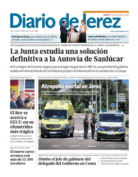 Cover of Diario de Jerez