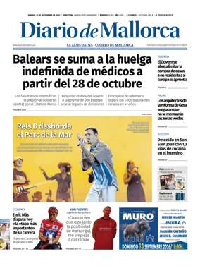 Cover of Diario de Mallorca