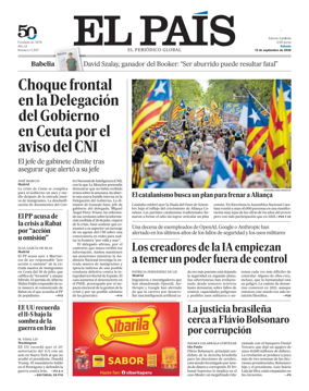 Cover of EL PAIS Catalunya