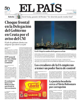 Cover of EL PAIS Valencia
