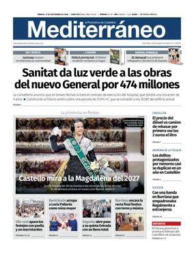Cover of El Periodico Mediterraneo