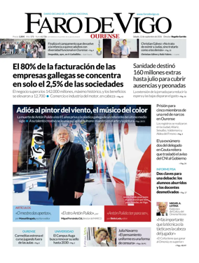 Cover of Faro de Vigo (Ourense)