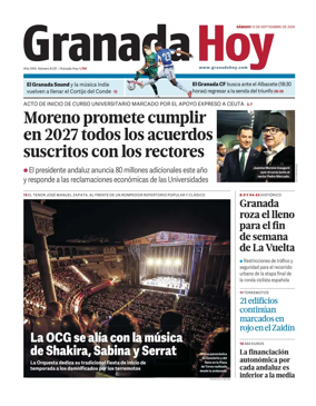 Cover of Granada Hoy