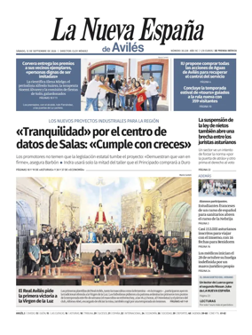 Cover of La Nueva Espana (Aviles)