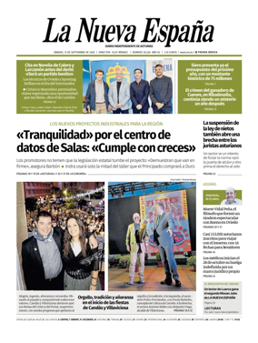 Cover of La Nueva Espana (Occidente)