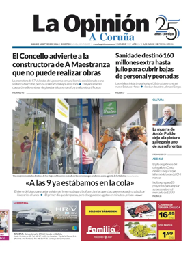 Cover of La Opinion de A Coruna
