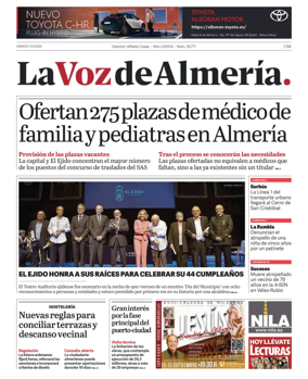 Cover of La Voz de Almeria
