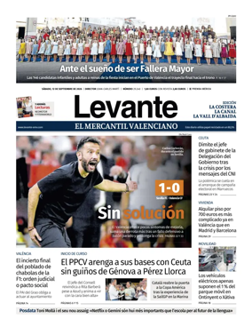 Cover of Levante EMV (Costera)
