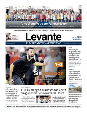 Cover of Levante EMV (Morvedre)