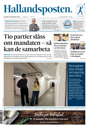 Cover of Hallandsposten