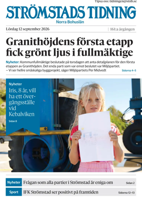 Cover of Stromstads Tidning