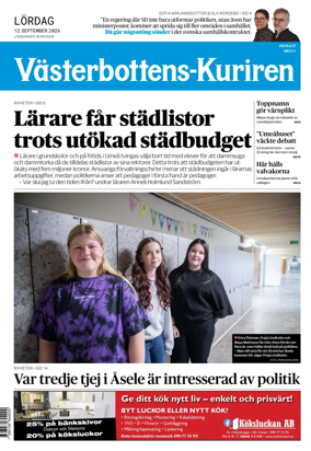 Cover of Vasterbottens-Kuriren