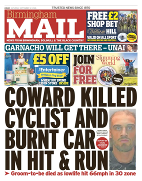 Cover of Birmingham Mail