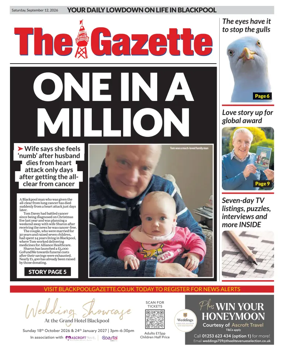 Cover of Blackpool Gazette