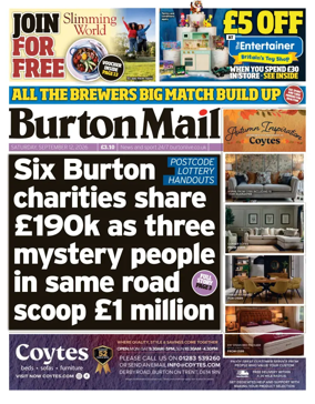 Cover of Burton Mail
