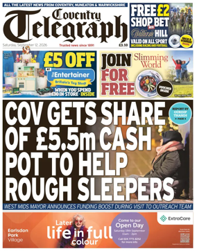 Cover of Coventry Telegraph