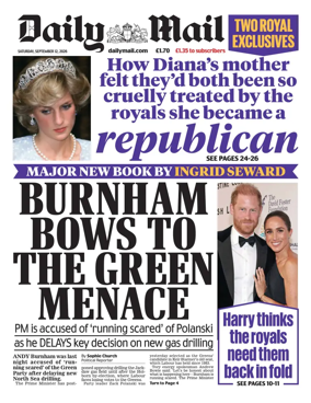Cover of Daily Mail