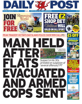 Cover of Daily Post (North Wales)