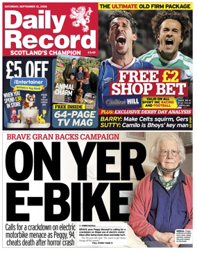 Cover of Daily Record