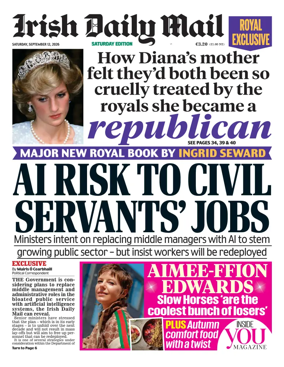 Cover of Irish Daily Mail
