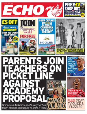 Cover of Liverpool Echo
