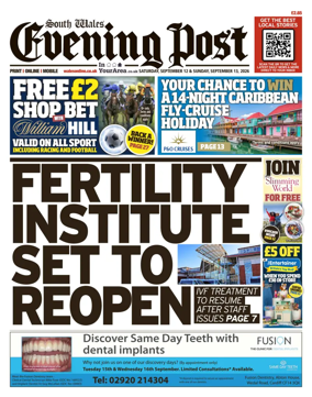 Cover of South Wales Evening Post