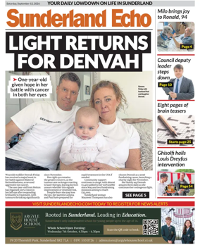 Cover of Sunderland Echo