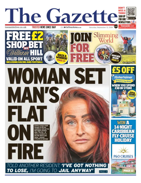 Cover of Teesside Evening Gazette