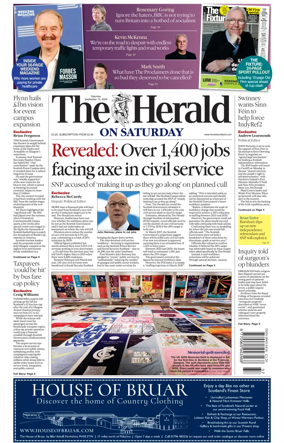 Cover of The Herald (Scotland)