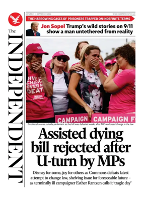 Cover of The Independent