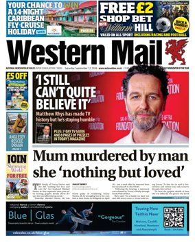 Cover of Western Mail