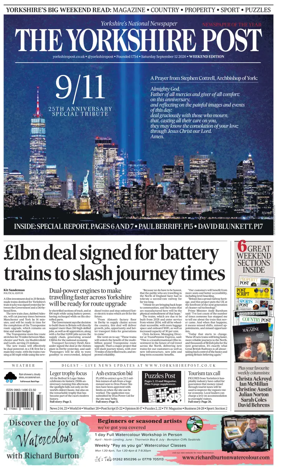 Cover of Yorkshire Post