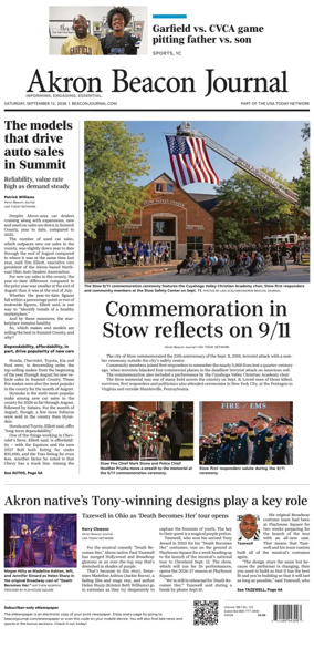 Cover of Akron Beacon Journal