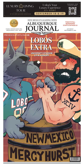 Cover of Albuquerque Journal