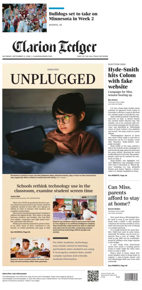 Cover of Clarion Ledger