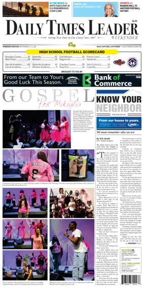 Cover of Daily Times Leader