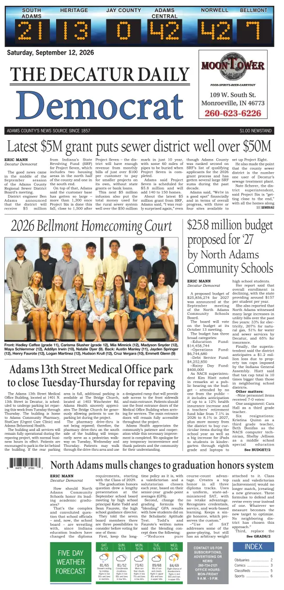Cover of The Decatur Daily Democrat