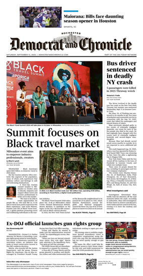 Cover of Democrat and Chronicle