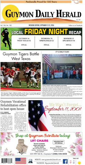 Cover of Guymon Daily Herald