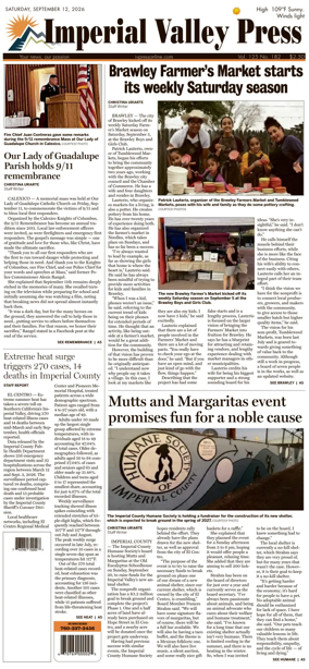 Cover of Imperial Valley Press