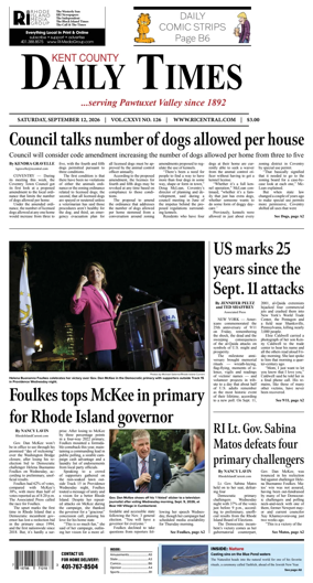 Cover of Kent County Daily Times