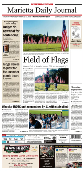 Cover of Marietta Daily Journal