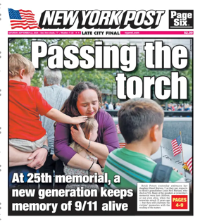 Cover of New York Post