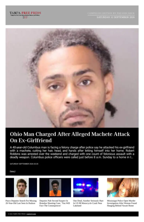 Cover of Tampa Free Press