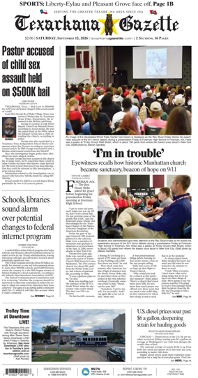 Cover of Texarkana Gazette